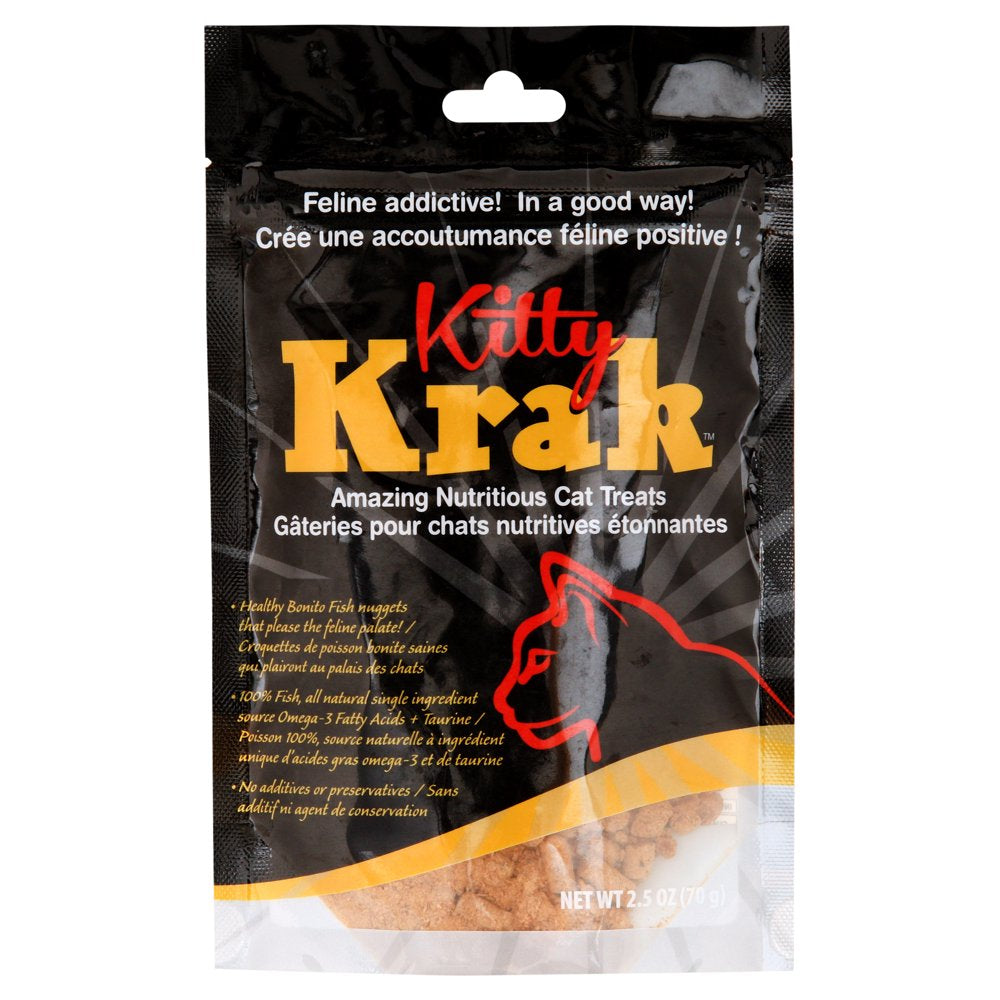 Kitty Kaviar 100% Natural Bonito Fish Cat Food Topper, 1 Oz. Animals & Pet Supplies > Pet Supplies > Cat Supplies > Cat Treats Pet Healthy Holdings, LLC.