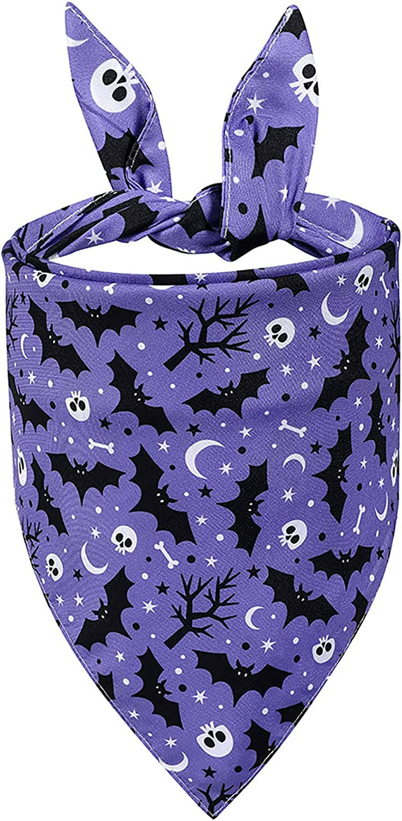 Dog Birthday Boy Bandana Pet Happy Birthday Party Triangle Dog Scarf Pet Halloween Pet Halloween Party Decoration Headscarf Dog Bib Pumpkin Bat Puppy Pet Dog Scarf Bandana for Dogs Cats (A, One Size) Animals & Pet Supplies > Pet Supplies > Dog Supplies > Dog Apparel Generic G One Size