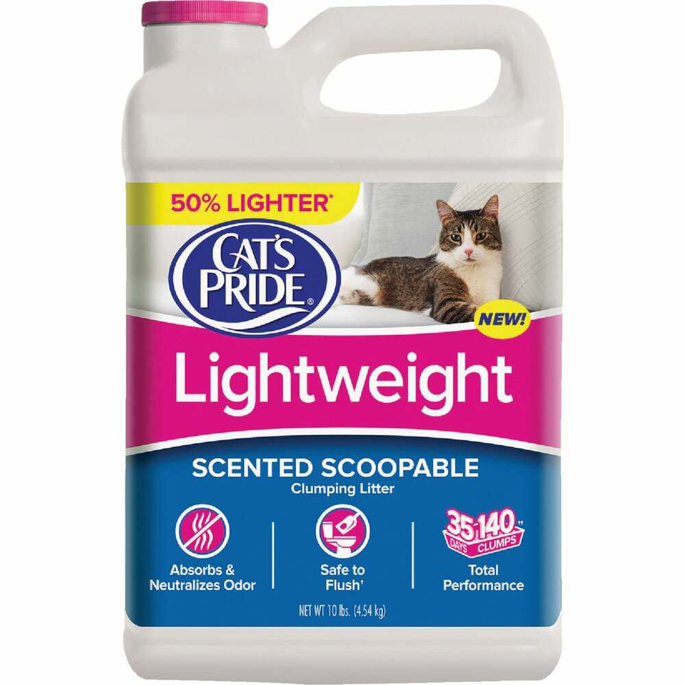 Cat'S Pride 10 Lb. Lightweight Cat Litter C01941-C60 C01941-C60 813935 Animals & Pet Supplies > Pet Supplies > Cat Supplies > Cat Litter Cat's Pride