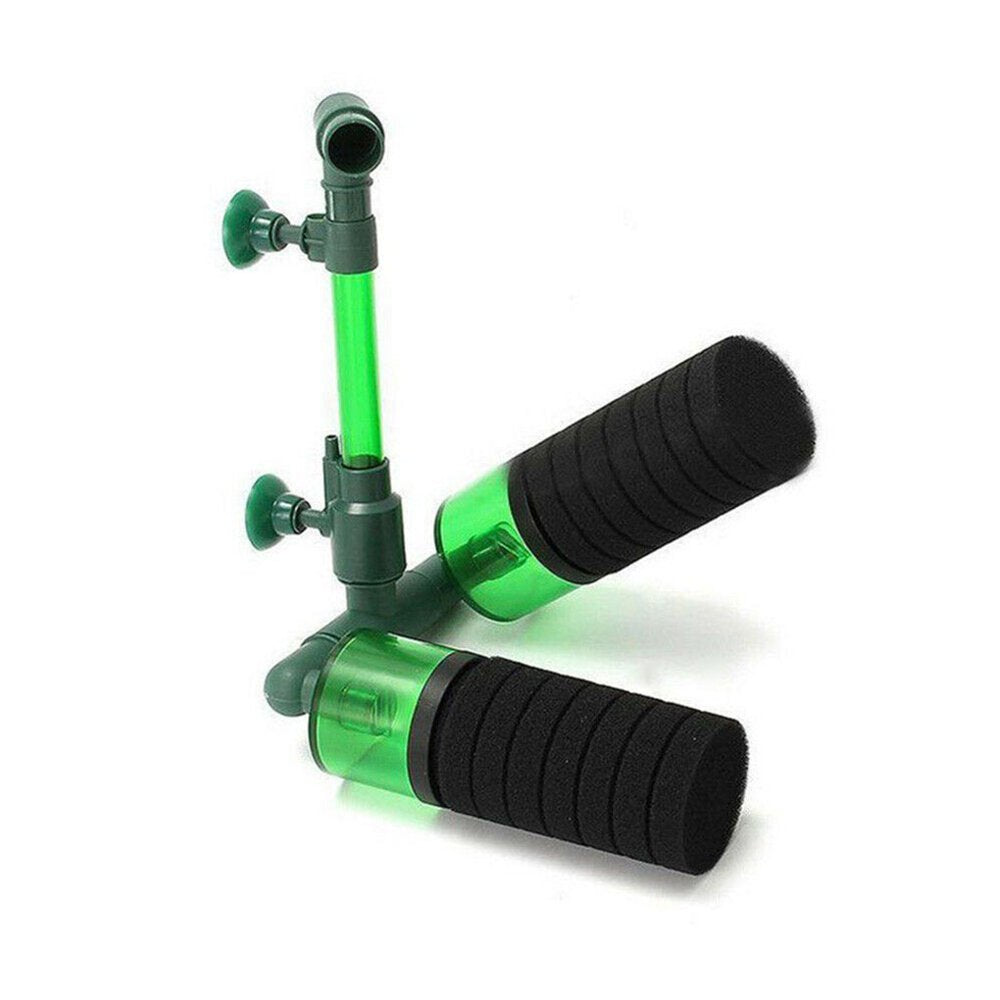 Tureclos Double Head Water Filter Aquarium Fishtank Sponge Water Filter Air Pump Aquarium Accessory Animals & Pet Supplies > Pet Supplies > Fish Supplies > Aquarium Filters TureClos