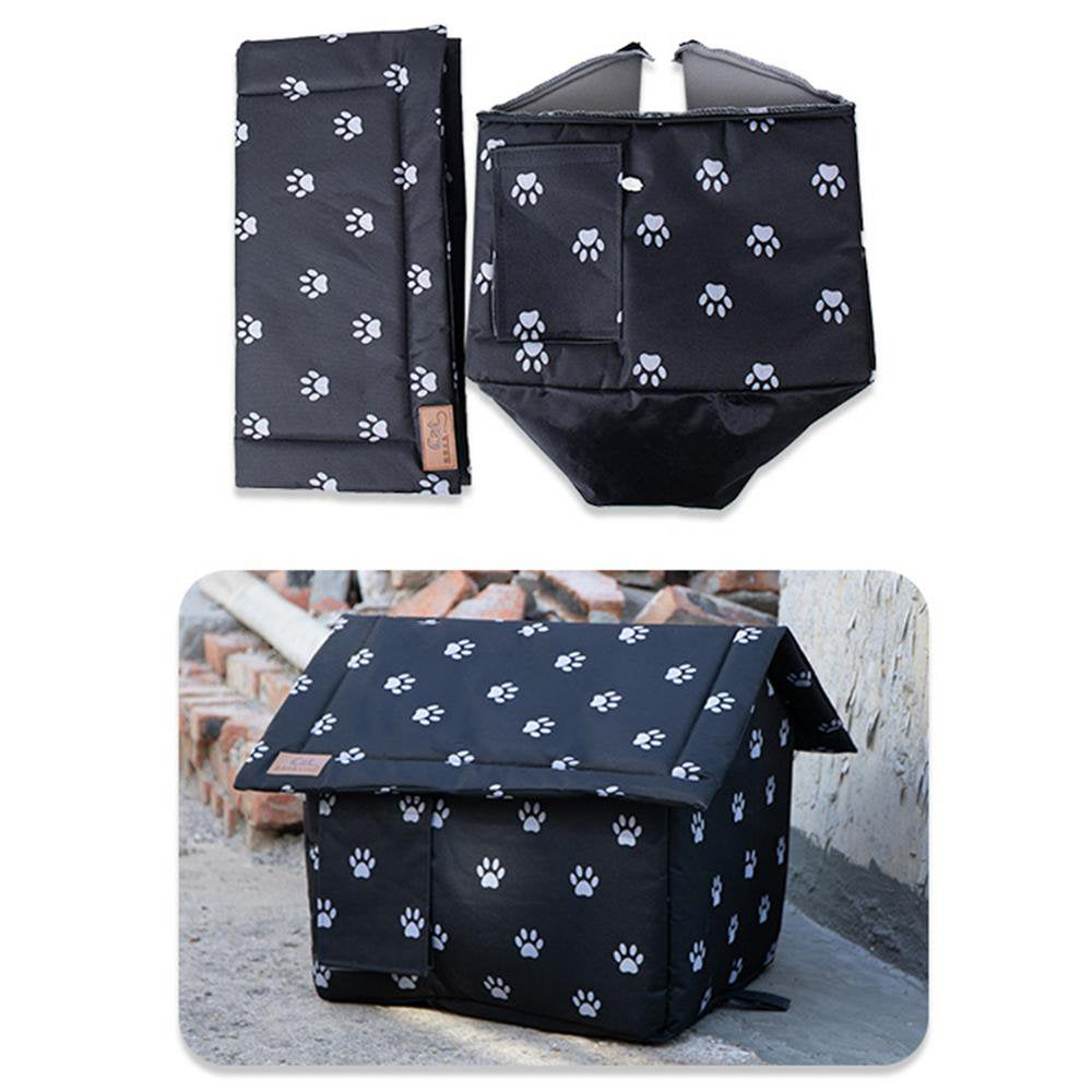 IMSHIE Outdoor Cat House for Winter outside Feral Cat Shelter Weatherproof Cat Bed Dog House for Small Dogs Warm Pet House for Indoor Outdoor Diplomatic Animals & Pet Supplies > Pet Supplies > Dog Supplies > Dog Houses IMSHIE