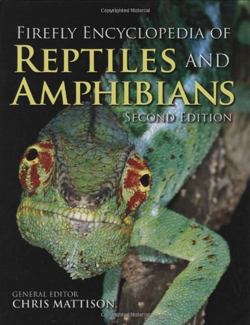 Firefly Encyclopedia of Reptiles and Amphibians, Pre-Owned Hardcover 1554073669 9781554073665 Mattison, Chris Animals & Pet Supplies > Pet Supplies > Small Animal Supplies > Small Animal Habitat Accessories Mattison, Chris