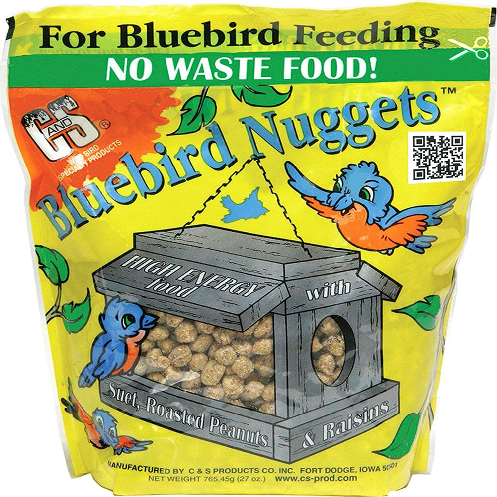C & S Bluebird Nuggets, 27 Oz Animals & Pet Supplies > Pet Supplies > Bird Supplies > Bird Food C & S Products Co Inc
