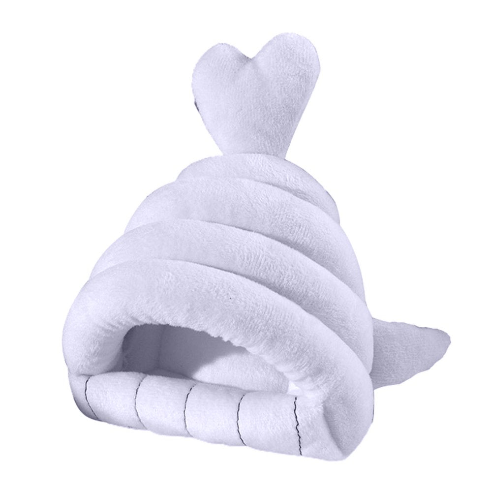 Shulemin Pet Nest Bed ,Keep Warmth Small Animal Hamster Squirrel Nest House,Hedgehog Winter Nest Animals & Pet Supplies > Pet Supplies > Small Animal Supplies > Small Animal Bedding Shulemin L Blue