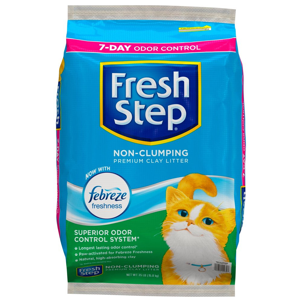 Fresh Step Non-Clumping Cat Litter Scented, 35-Lb Animals & Pet Supplies > Pet Supplies > Cat Supplies > Cat Litter Clorox USA