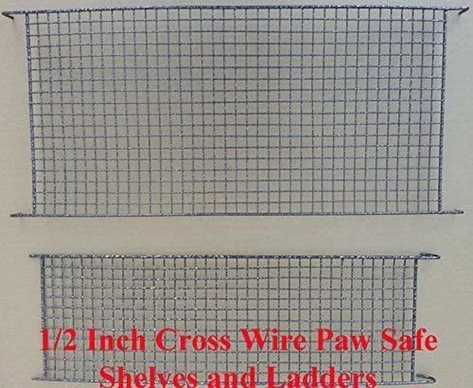 Extra Large 5-Tiers Small Animal Critter House Habitat Cage with Narrow 1/2-Inch Wire Spacing for Guinea Pig Ferret Chinchilla Sugar Glider Rats Mice Hamster Hedgehog Gerbil Animals & Pet Supplies > Pet Supplies > Small Animal Supplies > Small Animal Habitats & Cages Mcage