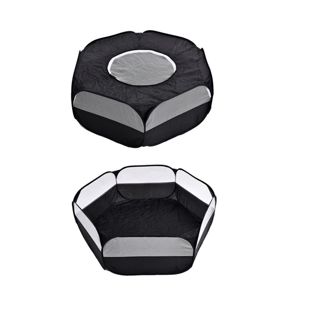 Portable Animal Playpen Cage Tent Yard Fence Puppy Kennel Indoor anti with Cover Animals & Pet Supplies > Pet Supplies > Dog Supplies > Dog Kennels & Runs Colcolo