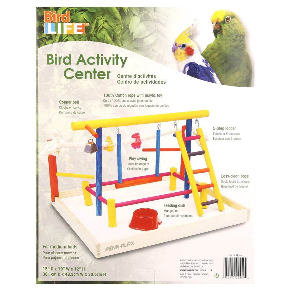 Penn-Plax Bird Life Wooden Playpen – Perfect for Sun Conures, Ring Necks, and Similar Sized Parrots – Extra-Large Animals & Pet Supplies > Pet Supplies > Bird Supplies > Bird Gyms & Playstands Penn-Plax   
