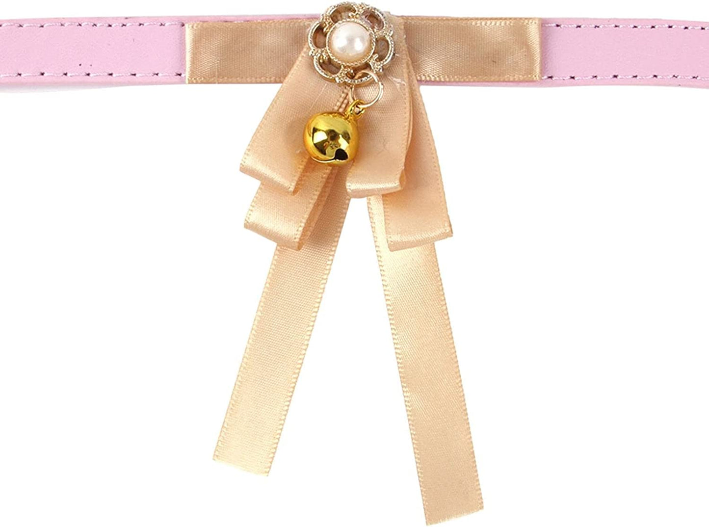 Dog Bows Bulk Pet Bow Knot Collar Fashion Dog Tie Handmade Cat Bow Tie Cat Jewelry Animals & Pet Supplies > Pet Supplies > Dog Supplies > Dog Apparel HonpraD Yellow Medium