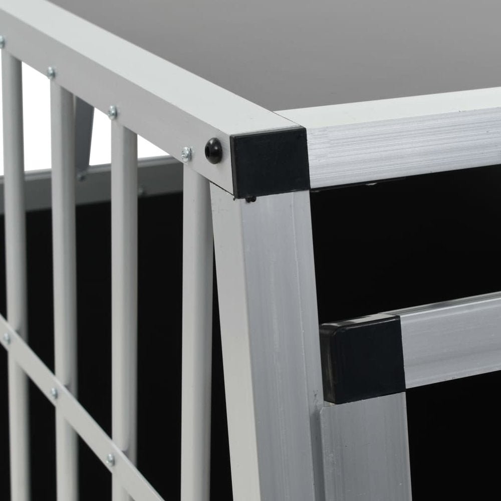 Topcobe Dog Houses with Double Door for Home, Easy to Use, Sliver Animals & Pet Supplies > Pet Supplies > Dog Supplies > Dog Houses Topcobe