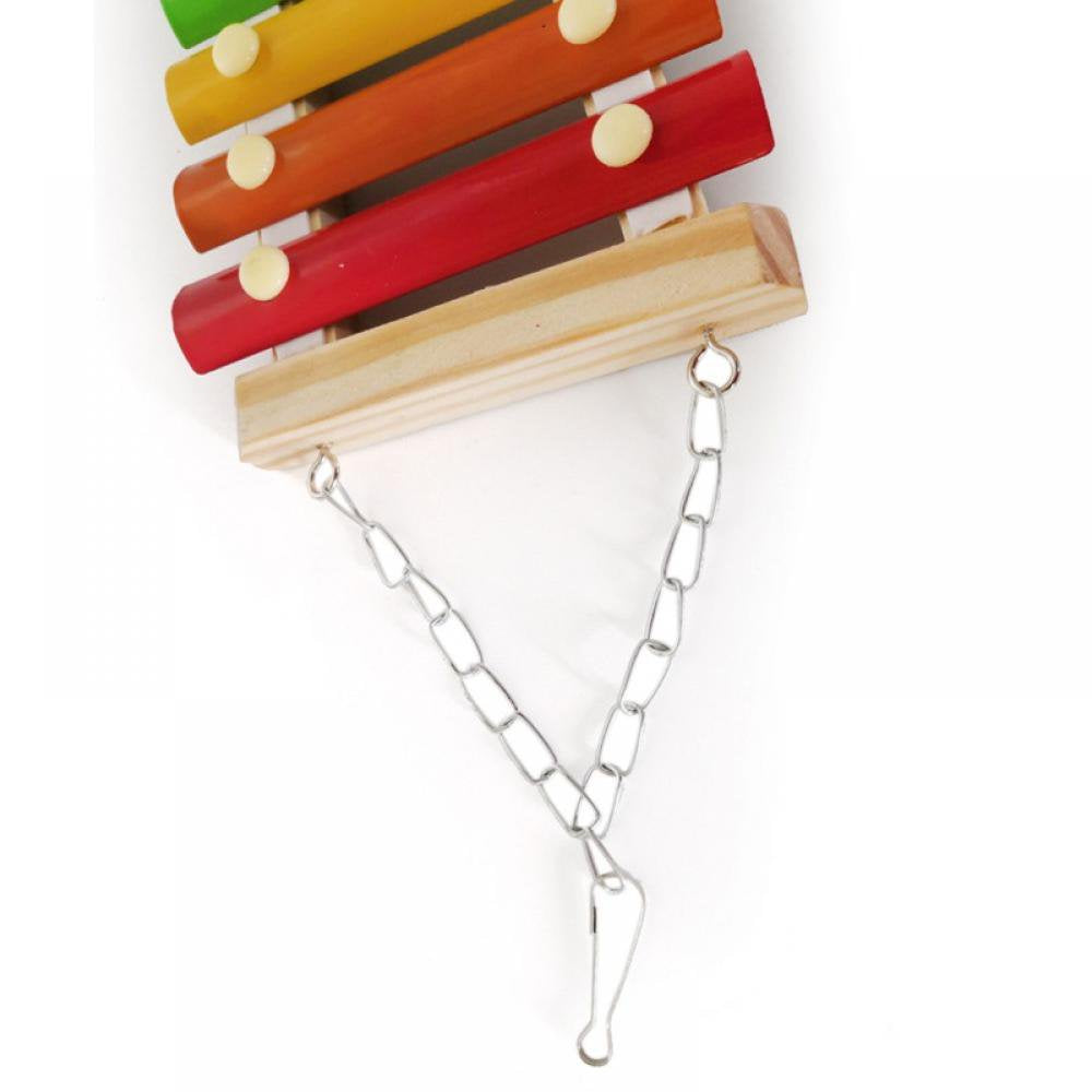 Balems Bird Toy Chicken Xylophone Toy,Parrot Chewing Toy,Chicken Toys Chicken Hanging Feeder for Hens Animals & Pet Supplies > Pet Supplies > Bird Supplies > Bird Toys Balems