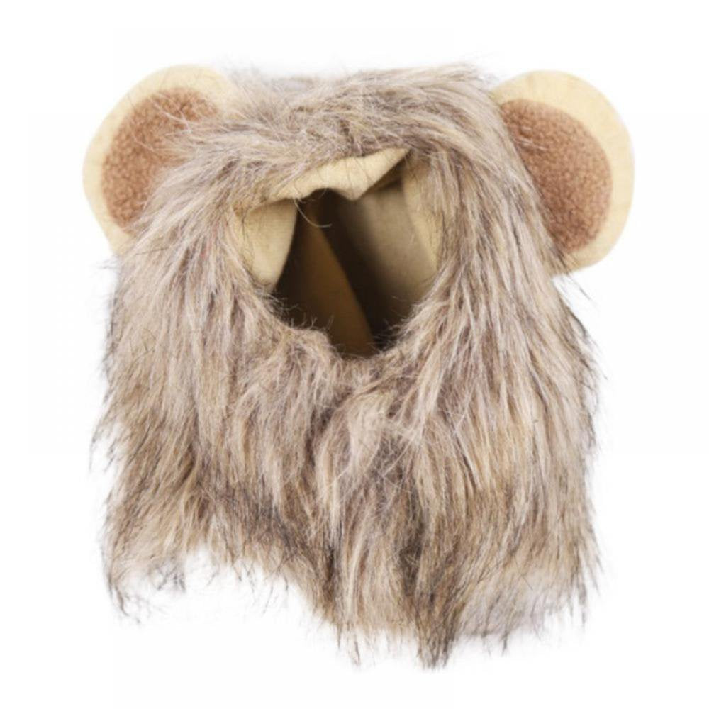 Sacredtree Cat Lion Mane Halloween Pet Costume Kitten Outfits Party Dress up Apparel Kitty and Cat Costumes Animals & Pet Supplies > Pet Supplies > Cat Supplies > Cat Apparel Sacredtree   