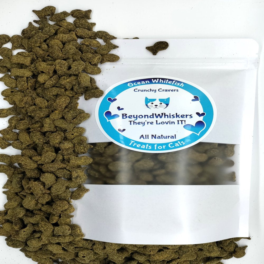 Beyondwhiskers Ocean Whitefish Crunchy Cravers Cat Treats 12 Oz Animals & Pet Supplies > Pet Supplies > Cat Supplies > Cat Treats Beyondwhiskers