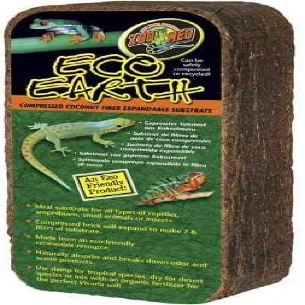BULYAXIA Eco Earth (Single Brick) Animals & Pet Supplies > Pet Supplies > Reptile & Amphibian Supplies > Reptile & Amphibian Substrates BULYAXIA