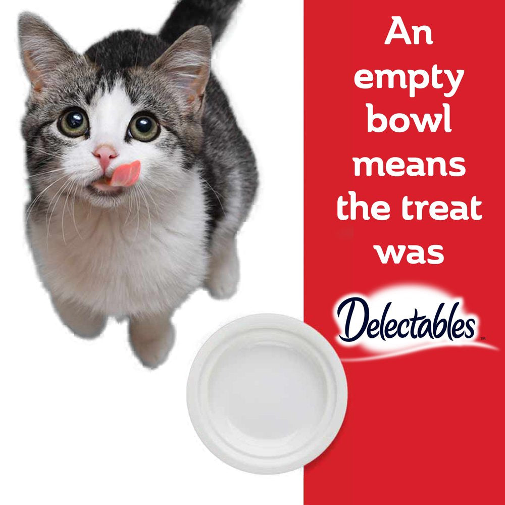 Hartz Delectables Bisque & Stew Lickable Wet Cat Treats Variety Pack, 18 Pack Animals & Pet Supplies > Pet Supplies > Cat Supplies > Cat Treats Hartz Mountain Corp