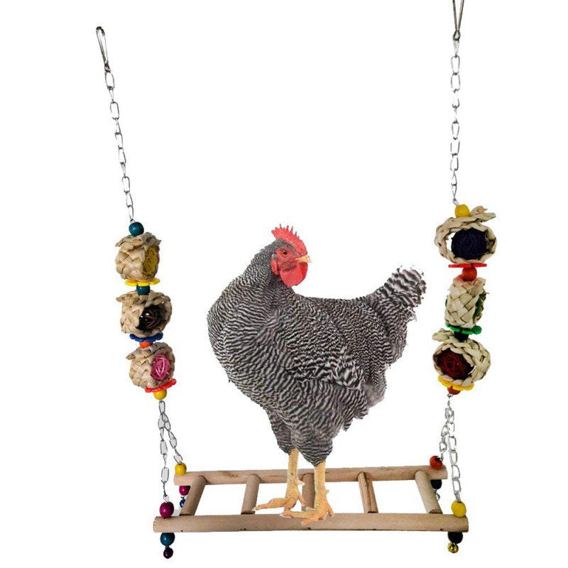 Medium and Large Parrot Swing for Suspension Bridge Ladder Chicken Swing Bite Bird Toy Parrot Toy Animals & Pet Supplies > Pet Supplies > Bird Supplies > Bird Toys Minimanihoo Style 1