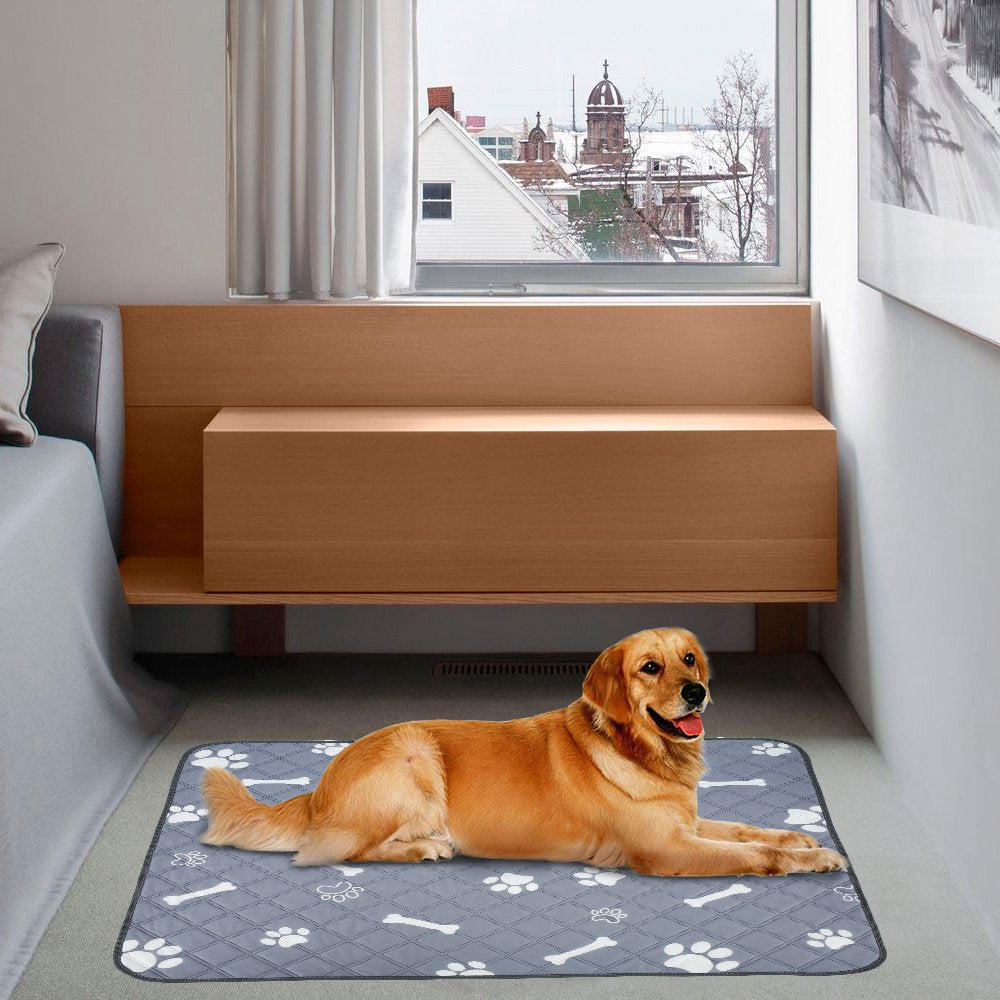 ODOMY Reusable Pee Pads,Puppy Training Pad,Washable Dog Pee Pad Reusable Absorbency Quick-Dry Dog Training Pads anti Leak Slip Deodorizing Pet Incontinence Pads Animals & Pet Supplies > Pet Supplies > Dog Supplies > Dog Diaper Pads & Liners ODOMY