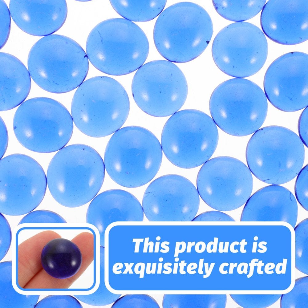 1 Bag Aquarium Glass Gravels Fish Tank Decorative Landscape Glass Stone Decor Animals & Pet Supplies > Pet Supplies > Fish Supplies > Aquarium Decor FRCOLOR