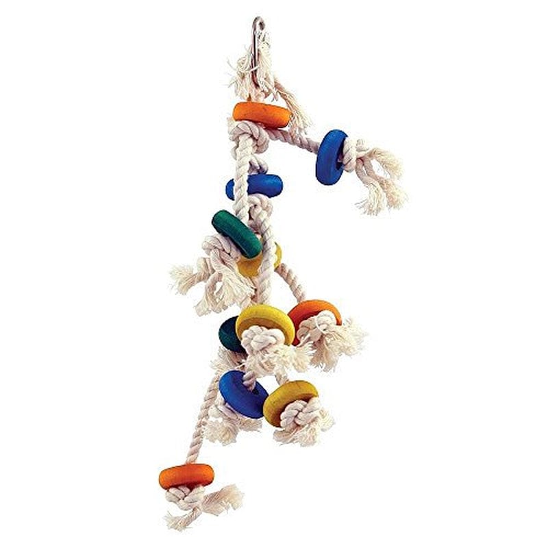 1 Count Zoo-Max Multiple CD Hand Toy Medium/Large Birds Animals & Pet Supplies > Pet Supplies > Bird Supplies > Bird Toys Zoo-Max