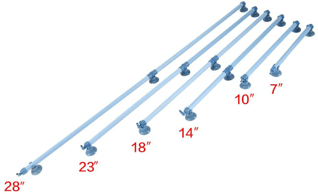 1 Pcs Air Bubble Aeration Tube for Aquarium Wall Air Diffuser Oxygen Pump Diffuser Accessory for Fish Tank (28In) Animals & Pet Supplies > Pet Supplies > Fish Supplies > Aquarium Air Stones & Diffusers Zerodis