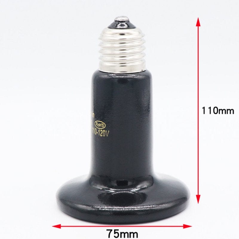 100W/150W 2 Pack Infrared Ceramic Heat Emitter Reptile Heat Lamp Bulb No Light Emitting Brooder Coop Heater for Amphibian Pet and Incubating Chicken Animals & Pet Supplies > Pet Supplies > Reptile & Amphibian Supplies > Reptile & Amphibian Habitat Heating & Lighting Cabina Home