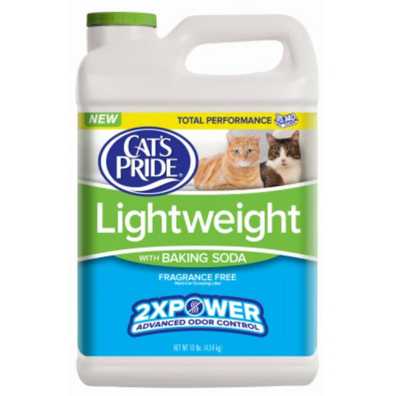Cat'S Pride-Cat’S Pride C01325-C60 Lightweight Fragrance Free Litter with Baking Soda, 10 Lbs Animals & Pet Supplies > Pet Supplies > Cat Supplies > Cat Litter Cat's Pride