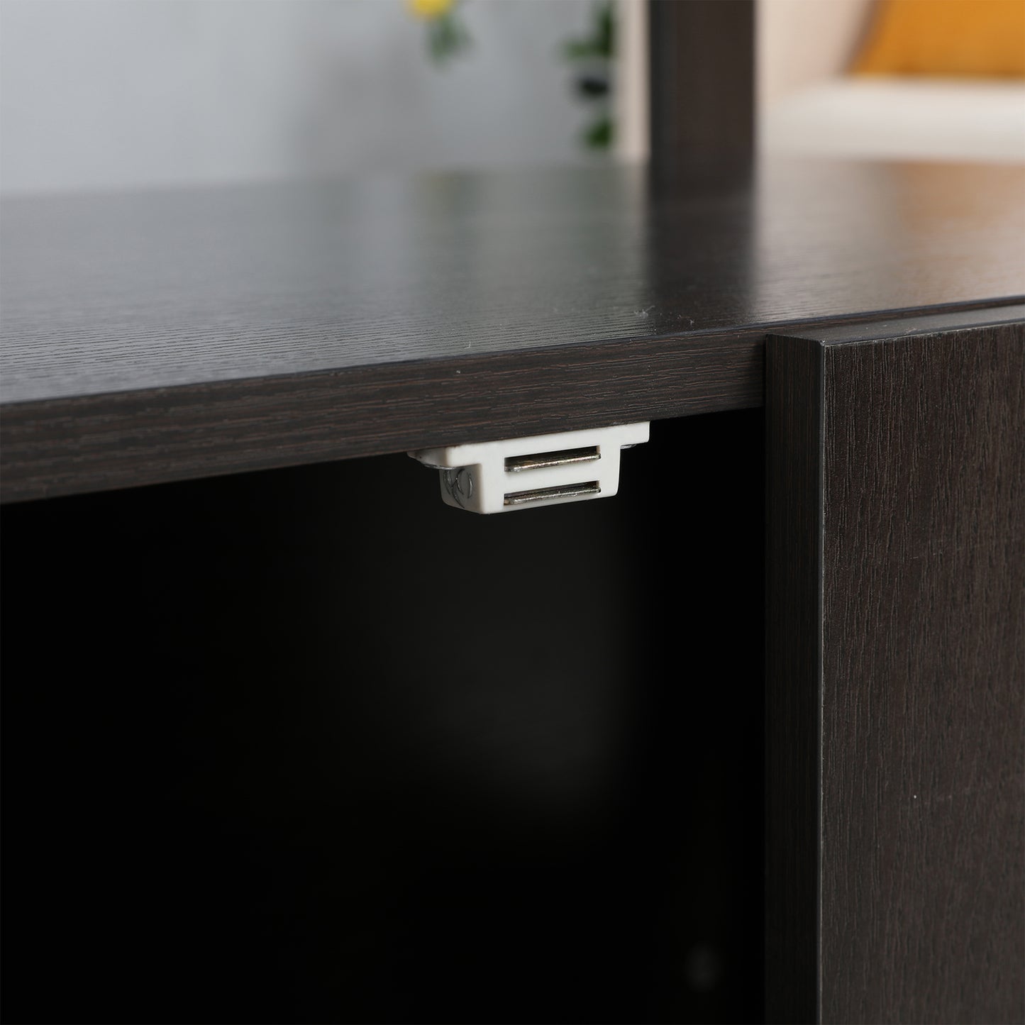 Mixfeer 30 Inches Wooden Cat Litter Box Enclosure Furniture with Adjustable Interior Wall & Large Tabletop for Nightstand, Furniture Large Box House with Table Animals & Pet Supplies > Pet Supplies > Cat Supplies > Cat Furniture Mixfeer