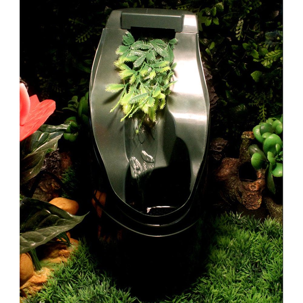 110V Reptile Water Dispenser Automatic Drinking Fountain Humidify Bearded Dragon Water Dripper Bowl Lizard Water Dish Animals & Pet Supplies > Pet Supplies > Reptile & Amphibian Supplies > Reptile & Amphibian Habitat Accessories Teucfsky