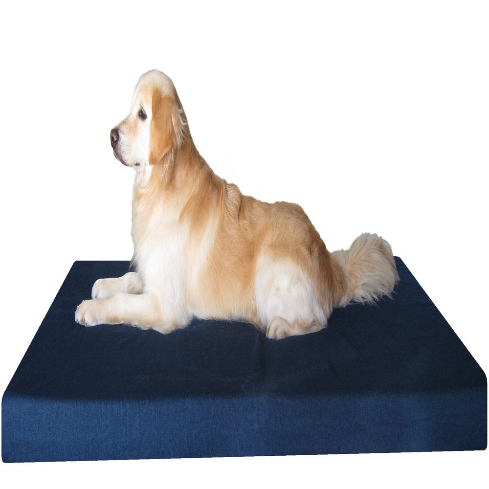 Dogbed4less orthopedic gel infused clearance cooling memory foam dog bed