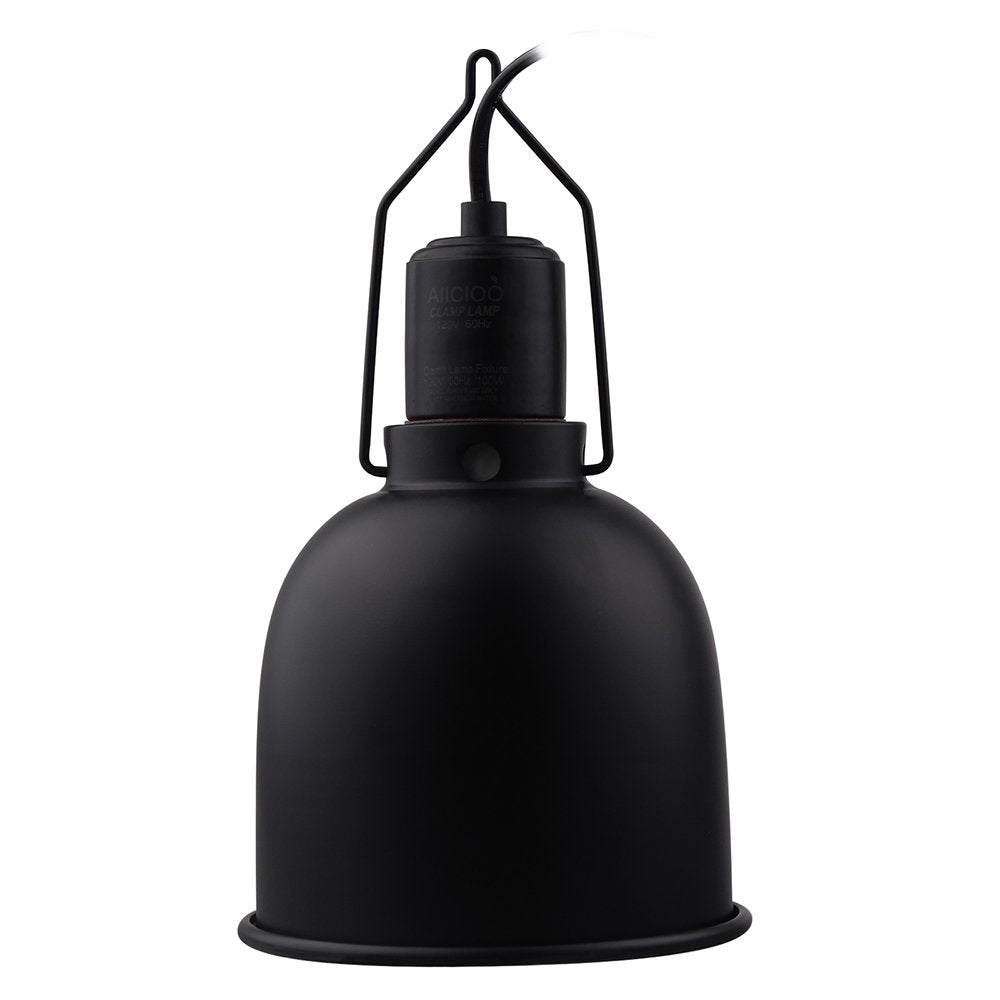 AIICIOO Reptile Heating Lampshade High Temperature Aluminum Reptile Light Fixture 8.5 Inch Ceramic Heat Lamp Dome UVB Pet Lamp Holder Animals & Pet Supplies > Pet Supplies > Reptile & Amphibian Supplies > Reptile & Amphibian Habitat Heating & Lighting AIICIOO 5.5"