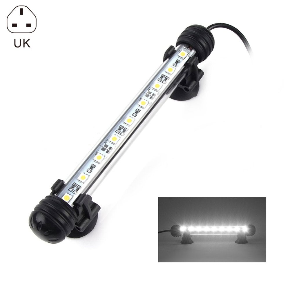 Fish Tank RGB LED Light Bar Strip Submersible Waterproof Lamp Crystal Glass Lights US Plug Animals & Pet Supplies > Pet Supplies > Fish Supplies > Aquarium Lighting CN UK Plug