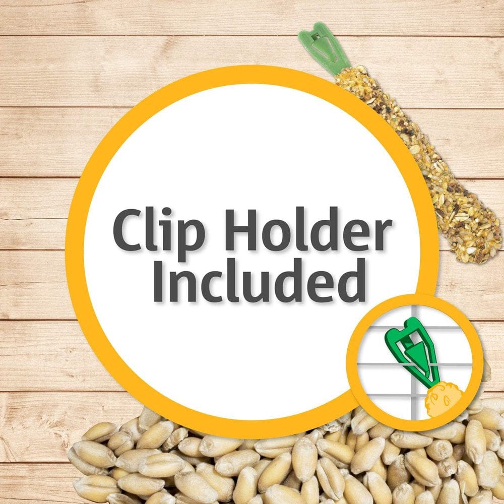 12 Count (6 X 2 Ct) Vitakraft Crunch Sticks Parakeet Treat Orange and Apricot Flavor Animals & Pet Supplies > Pet Supplies > Bird Supplies > Bird Treats Vitakraft