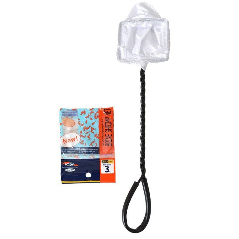 12 Count Weco Brine Shrimp Net Ultra Fine Aquarium Net Animals & Pet Supplies > Pet Supplies > Fish Supplies > Aquarium Fish Nets Weco 12 ct