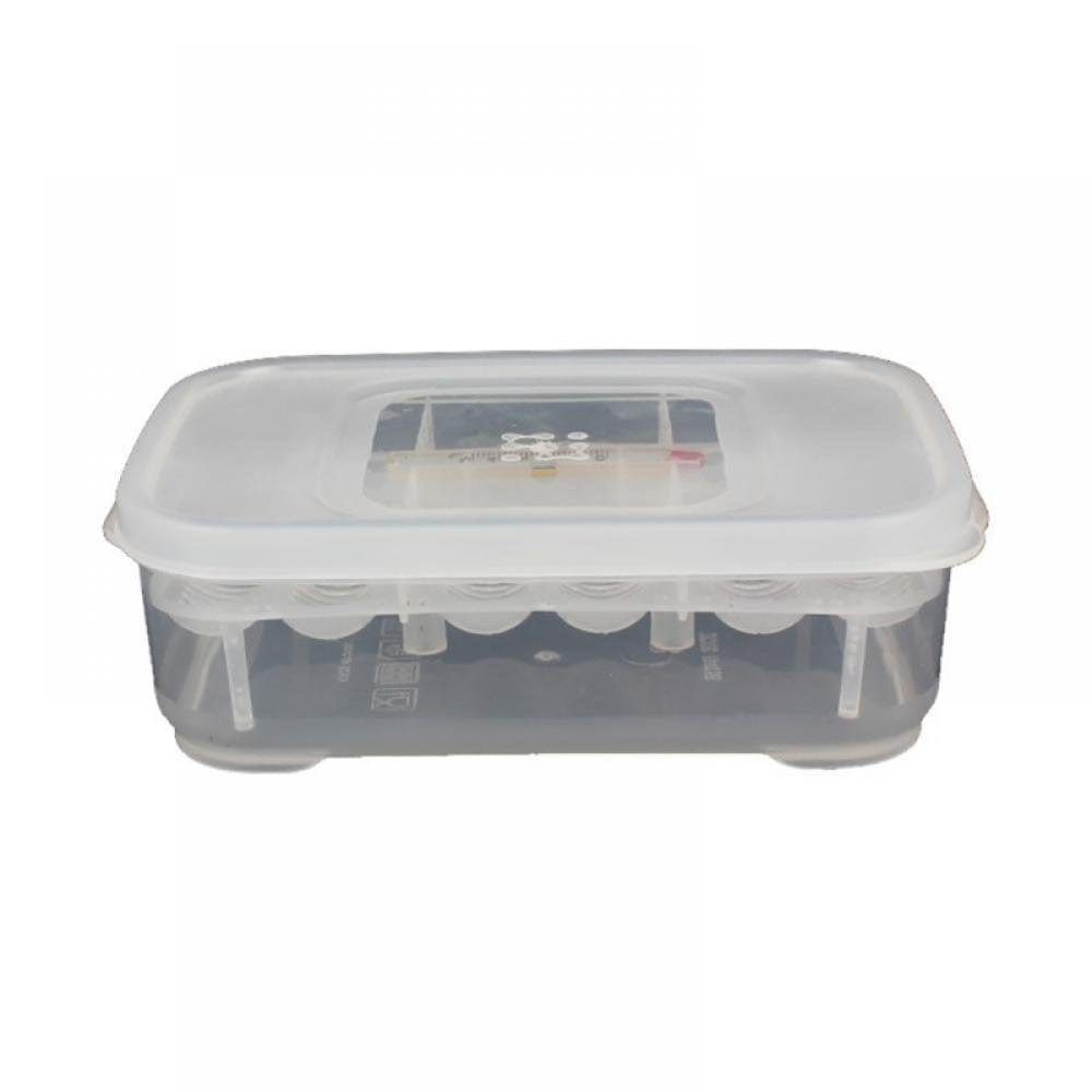 12 Grids Reptiles Eggs Incubator Tray, Amphibians Hatchery Box with Thermometer, Reptile Breeding Box, Incubation Box for Hatching Snake, Lizards, Turtle, Gecko Egg Animals & Pet Supplies > Pet Supplies > Reptile & Amphibian Supplies > Reptile & Amphibian Substrates Angmile