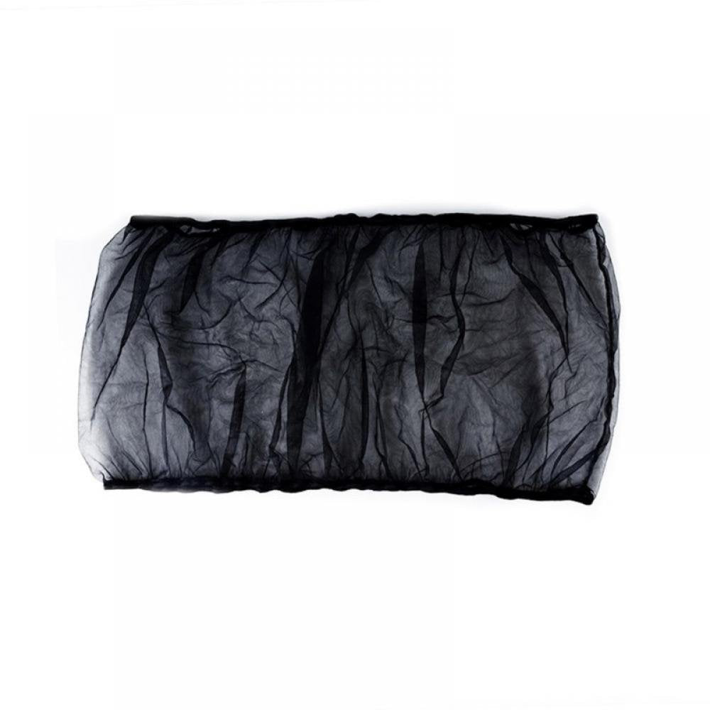 Bird Cage Cover Shell Skirt Net Nylon Mesh Easy Cleaning Bird Cage Accessories Animals & Pet Supplies > Pet Supplies > Bird Supplies > Bird Cage Accessories Sevenday L Black