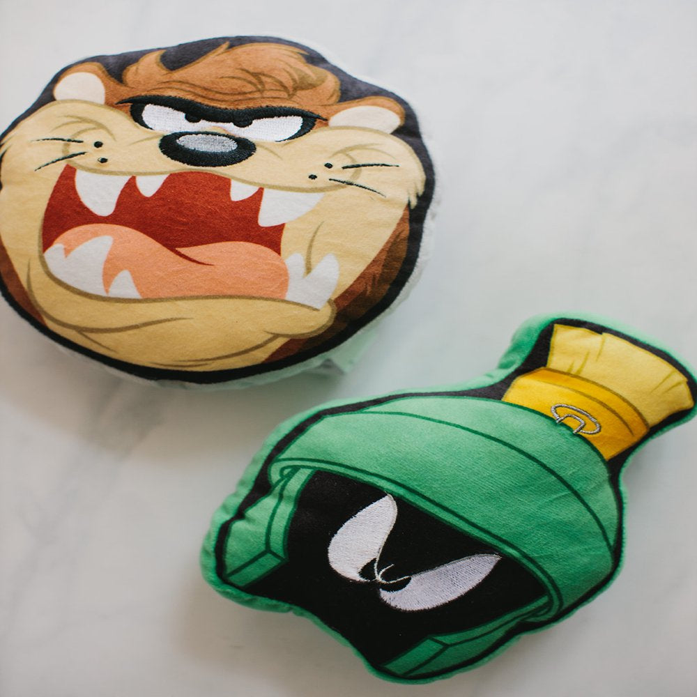 Buckle-Down Dog Toy, Looney Tunes, Plush Squeaker Taz / Tasmanian Devil Growling Face Animals & Pet Supplies > Pet Supplies > Dog Supplies > Dog Toys Buckle-Down