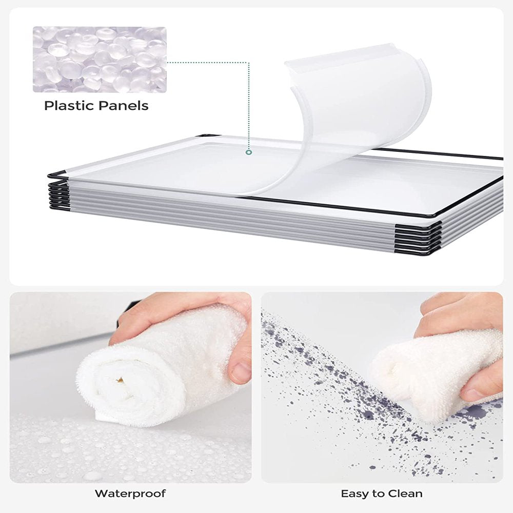 Otfitness 20 Panels Pet Playpen, Small Animal Pen with Floor, Pet Fence Indoor, DIY Transparent Plastic Enclosure for Hamsters, Rabbits, Hedgehogs, Ferrets Animals & Pet Supplies > Pet Supplies > Dog Supplies > Dog Kennels & Runs OTFitness