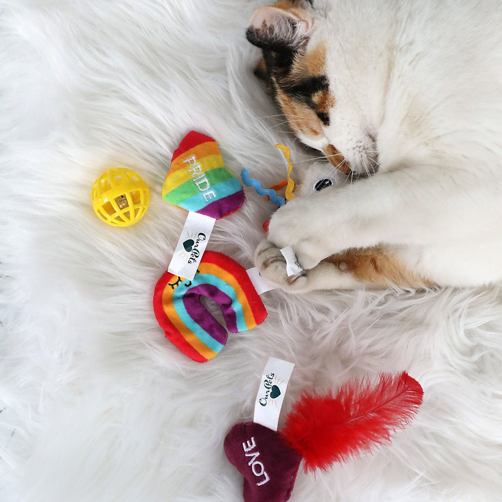 Ourpets Pride Cat Toys with Catnip, 8 Pack Animals & Pet Supplies > Pet Supplies > Cat Supplies > Cat Toys OurPets
