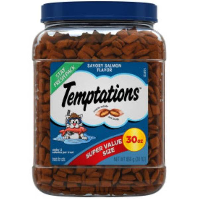 Savory Salmon Cat Treats Animals & Pet Supplies > Pet Supplies > Cat Supplies > Cat Treats Temptations