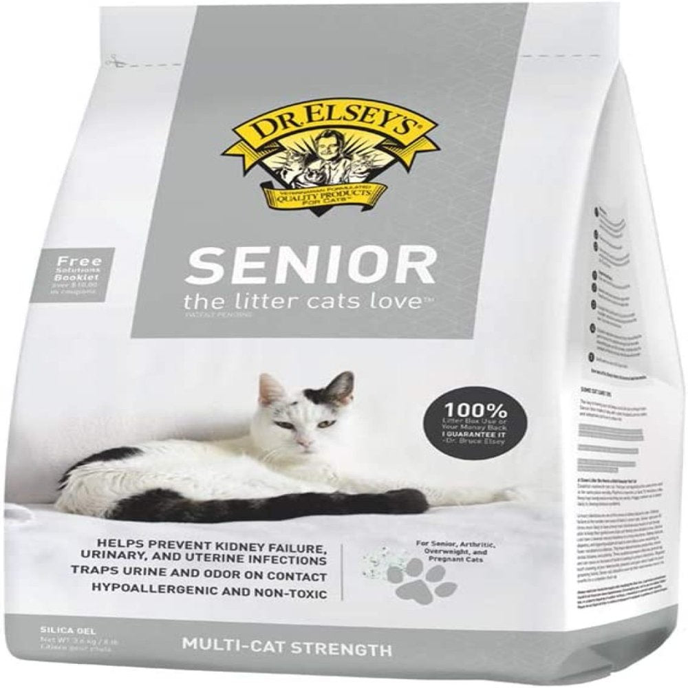 Precious Cat Senior Litter, 8Lbs Animals & Pet Supplies > Pet Supplies > Cat Supplies > Cat Litter MOWENTA