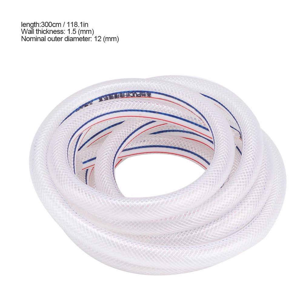 Flexible Tube, Flexible Hose, 8/12Mm PVC Hose, Irrigation Accessories Gardening Supplies for Industrial and Agricultural Garden Irrigation Animals & Pet Supplies > Pet Supplies > Fish Supplies > Aquarium & Pond Tubing OTVIAP   