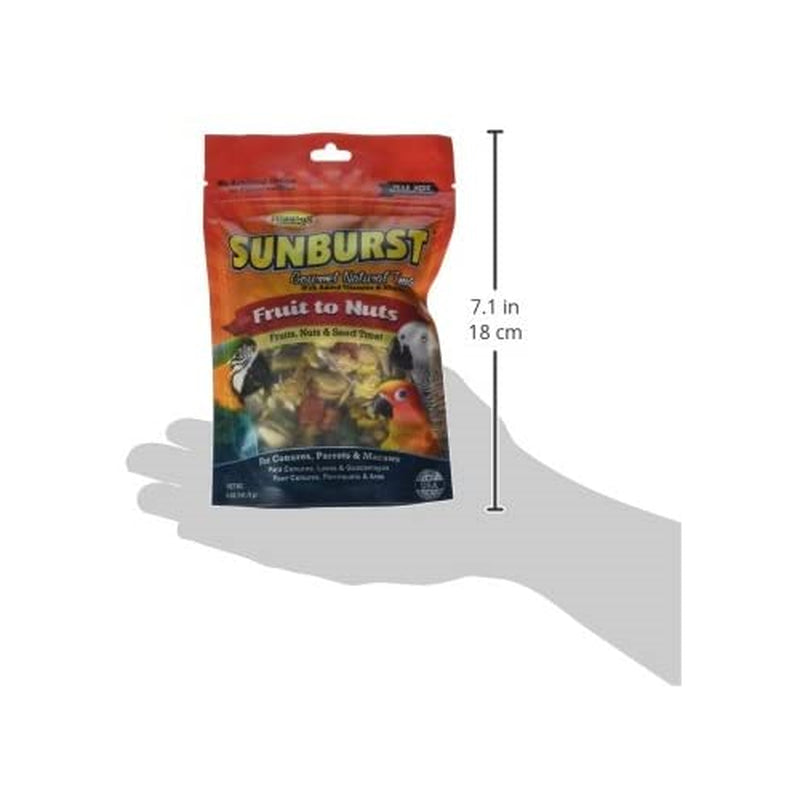 Higgins Sunburst Fruits to Nuts Gourmet Treats for Conures, Parrots & Macaws Animals & Pet Supplies > Pet Supplies > Bird Supplies > Bird Treats Dealfisher
