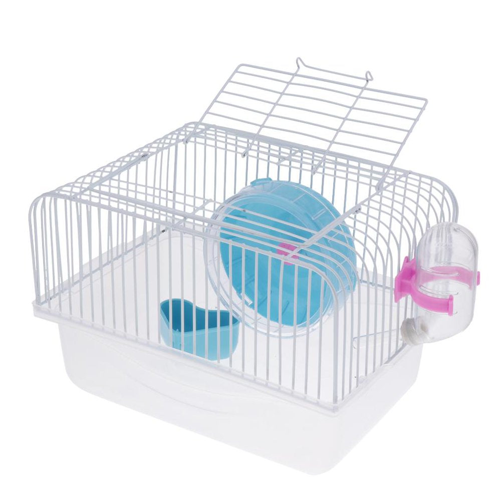 Pet Products Hamster & Gerbil Cage Habitat Hamster Rodent Gerbil Mouse Mice Rat Cage Coffee Animals & Pet Supplies > Pet Supplies > Small Animal Supplies > Small Animal Habitats & Cages DYNWAVE Blue