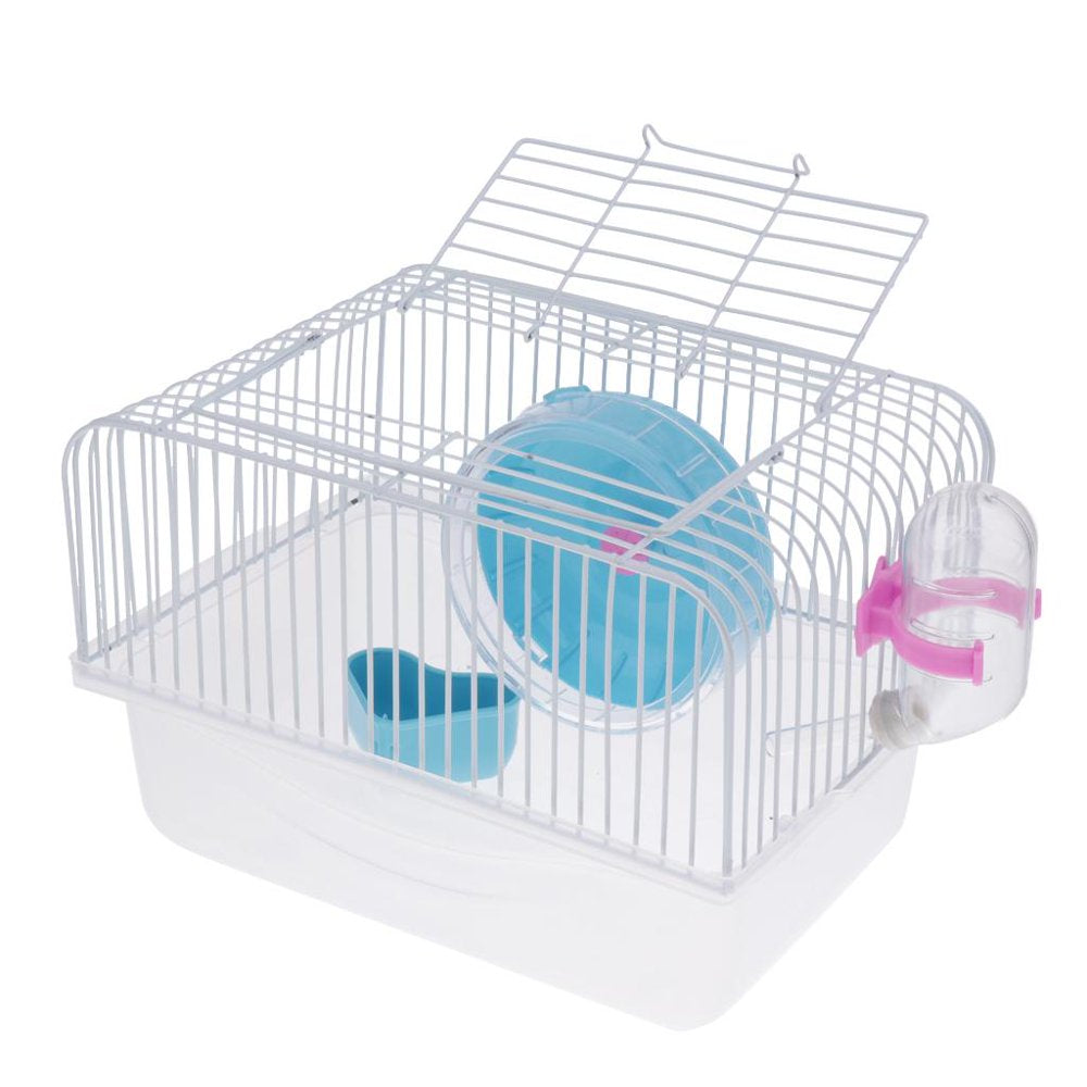 Pet Products Hamster & Gerbil Cage Habitat Hamster Rodent Gerbil Mouse Mice Rat Cage Coffee Animals & Pet Supplies > Pet Supplies > Small Animal Supplies > Small Animal Habitats & Cages DYNWAVE Blue  