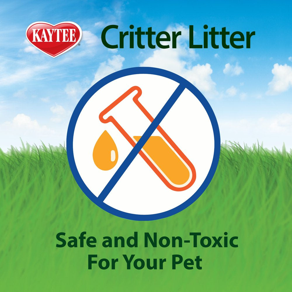 Kaytee Critter Litter Small Animal Premium Potty Training Litter, 4 Pound Animals & Pet Supplies > Pet Supplies > Small Animal Supplies > Small Animal Bedding Central Garden and Pet
