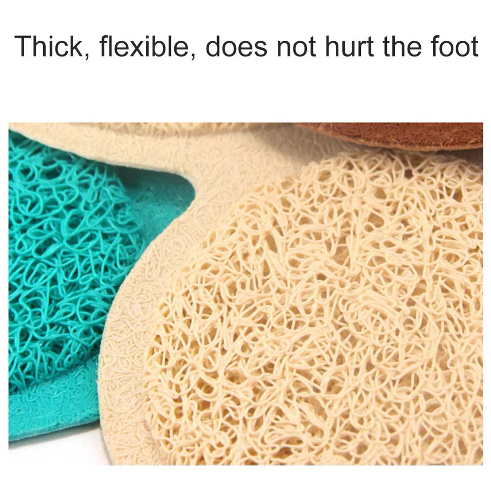 Cats Litter Trapping Mats Pads 30*40Cm PVC Elastic Fiber Mats for Cats Litter Boxes New Animals & Pet Supplies > Pet Supplies > Cat Supplies > Cat Litter Box Mats Fediman