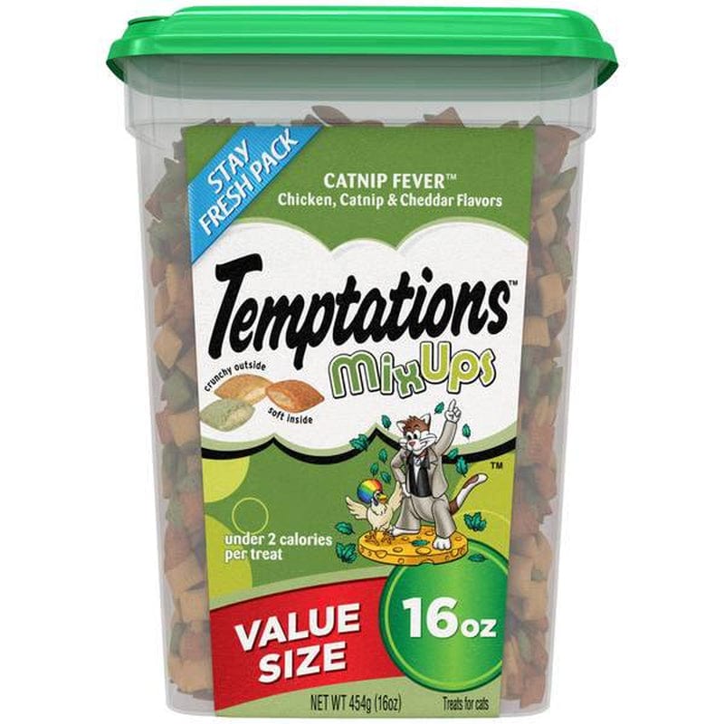 16 Oz Mixups Catnip Fever Cat Treats Animals & Pet Supplies > Pet Supplies > Cat Supplies > Cat Treats Temptations