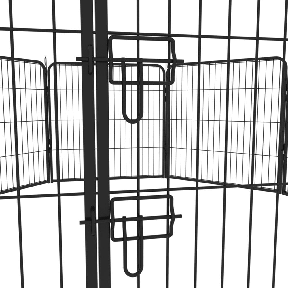 16-Panels Wholesale Cheap Best Large Indoor Metal Puppy Dog Run Fence / Iron Pet Dog Playpen Animals & Pet Supplies > Pet Supplies > Dog Supplies > Dog Kennels & Runs Carevas