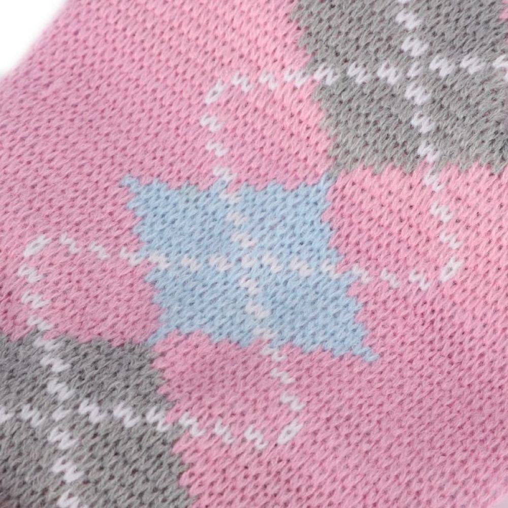 Pet Plaid Sweater Kitten Winter Warm Stylish Lattice Coat Apparel Puppy Jacquard Knitted Jumper for Pet Cat/Dog XS-2XL Animals & Pet Supplies > Pet Supplies > Dog Supplies > Dog Apparel DA BOOM