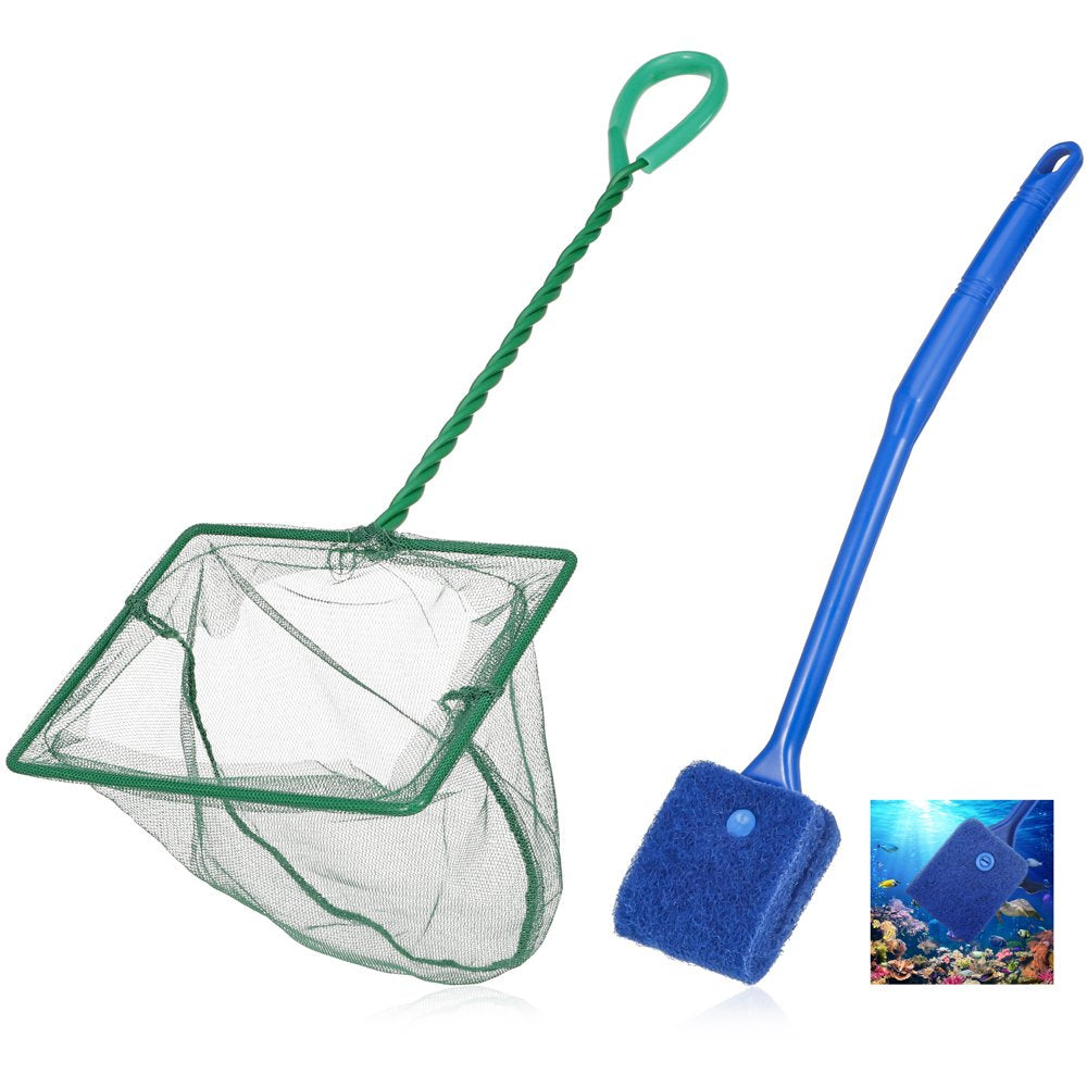 GreenJoy Fish Tank Cleaner Aquarium Cleaning Tools Kit Fish Net